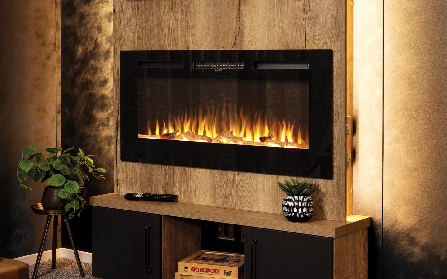 Integrated Fire Place