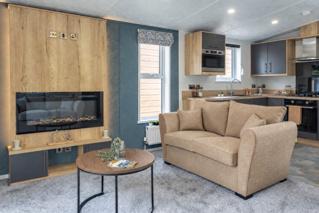Norwood leisure home living area